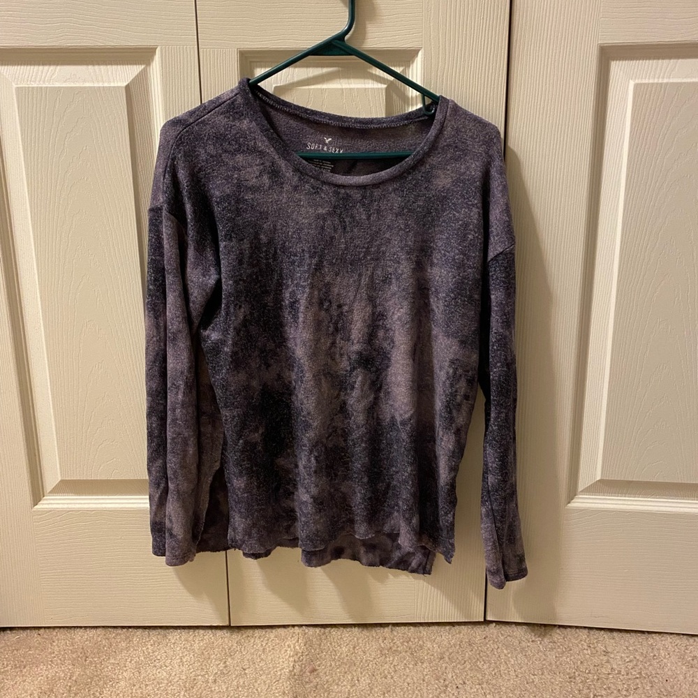 American Eagle Comfy Purple Sweater